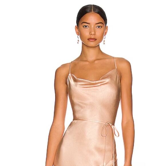 Shona Joy La Lune Lace Back Maxi Dress in Desert Rose NWT Size US 10 -  www.panoramagroup.in